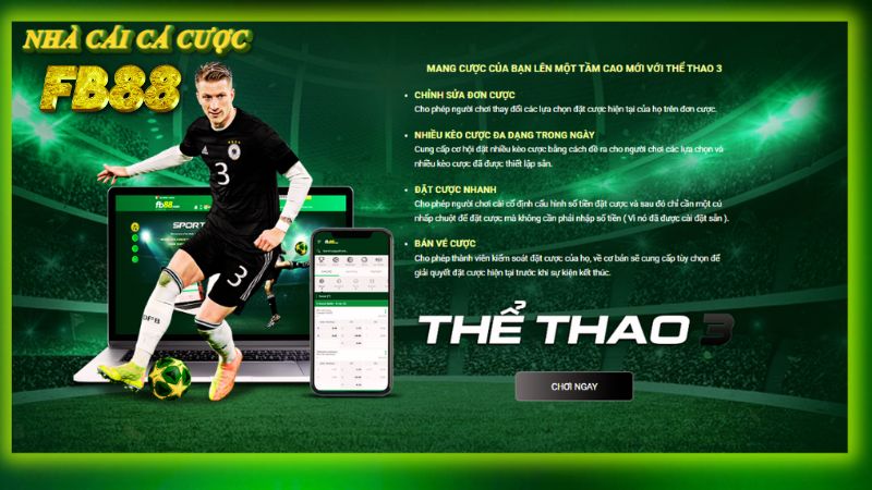 FB88 - Sản phẩm Thể Thao FB88 đa dạng bóng đá, bóng rổ, tennis và Esports